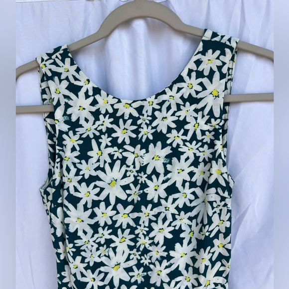 Zara Romper Daisy Skorts Dress Teal Green Womens XS - Picture 4 of 9